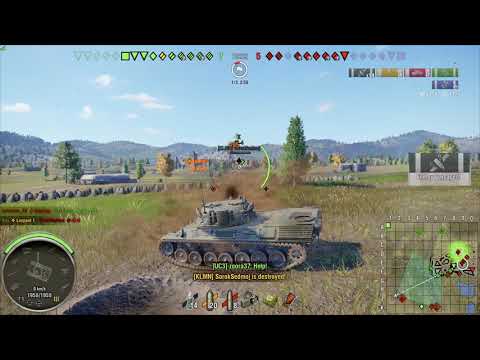 WoT Console - Leopard 1 aka Laser Beam 7k dmg