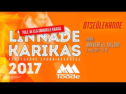 Rakvere vs Tallinn (meeste poolfinaal) - Linnade Karikas 2017