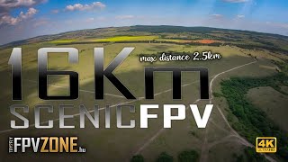 16Km in 17 minutest test flight with a DC7 custom build FPV drone | | TRY2FLY | 4K