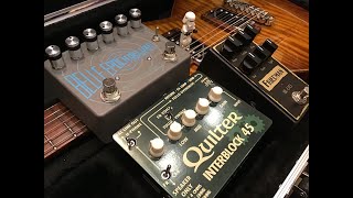 Video thumbnail for Quilter InterBlock 45 - Playing with Pedals by Sam Goffen Guitar - Gear Reviews and Lessons