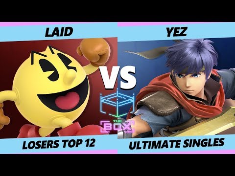 The Box Top 12 - DJB | Laid (Pac-Man) Vs. USAE | Yez (Ike) Smash Ultimate - SSBU