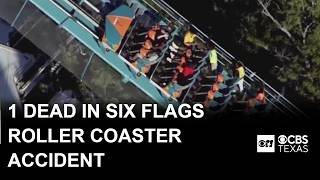 Music video thumbnail preview for 1 dead, several hurt in Six Flags roller coaster accident by Galahad