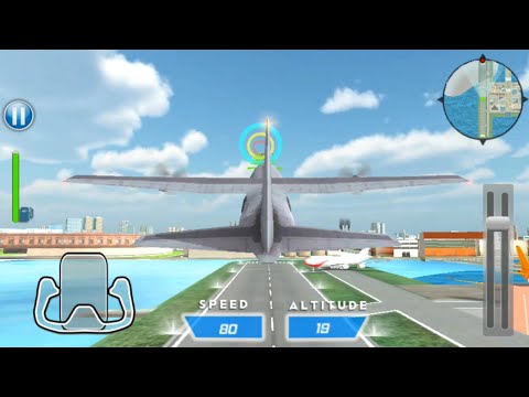 Airplane Car Transport Driver 2022 - Cargo Airplan Flight Mode - Android Gameplay