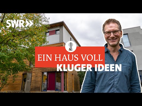 Sustainable building and living - modern wooden house with good ideas | SWR Room Tour
