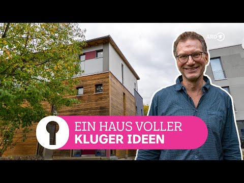 Nachhaltig bauen, wohnen und arbeiten – modernes Holzhaus mit guten Ideen | ARD Room Tour