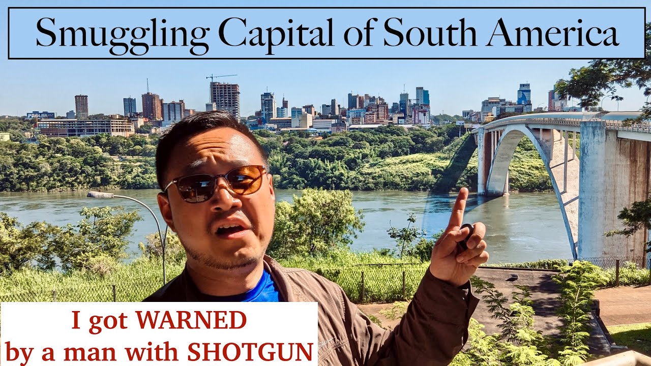 I Walked From Brazil To Paraguay!? Explore Ciudad del Este: Is the Smuggling Capital Safe? [#107]