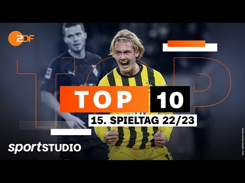 Top 10 des 15. Spieltags 2022/23 | Bundesliga | sportstudio