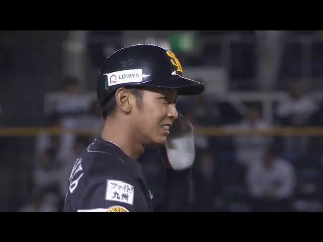 【9回表】終盤で貴重な追加点!! ホークス・今宮 走者一掃のタイムリー3ベース!! 2017/4/20 M-H