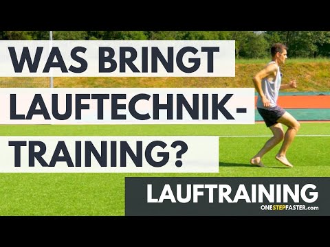 Warum Lauftechnik Training? Wieso, weshalb warum Lauf ABC und Krafttraining schneller machen.