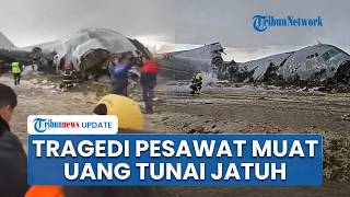 Penampakan Pesawat Angkut Uang Tunai Jatuh saat Mendarat di Bolivia, 15 Penumpang Tewas