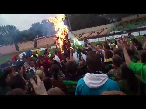 ŻKS ROW RYBNIK 2013- radość z awansu