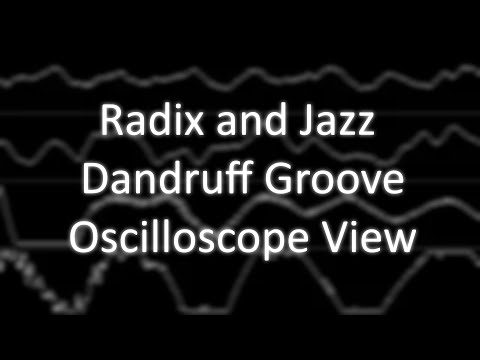 Radix and Jazz - "Dandruff Groove" (Amiga MOD) [Oscilloscope View]