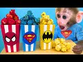 Bon Bon Making Colorful Popcorn