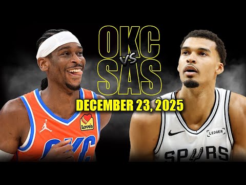 San Antonio Spurs vs Oklahoma City Thunder Full Game Highlights – December 23, 2025 | NBA Season