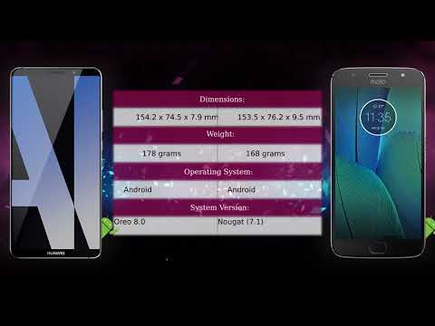Huawei Mate 10 Pro vs Moto G5S Plus - Phone comparison