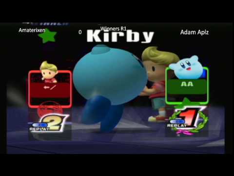 Celtic Throwdown #2 - Amaterixen (Lucas) vs Adam Aplz (Kirby) - Project M WR1