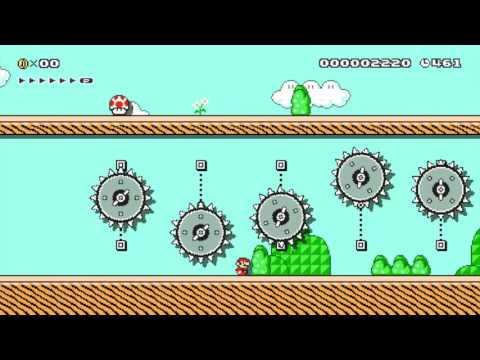 Super Mario Maker - The mushroom race is on! by Jon - No Commentary 1AB