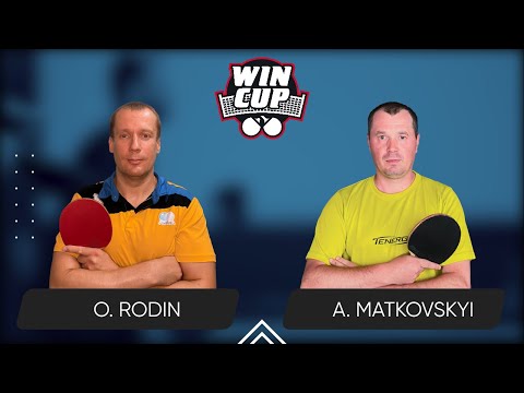 10:00 Oleksii Rodin - Andrii Matkovskyi West 1 WIN CUP 07.09.2024 | Table Tennis WINCUP