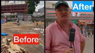 The Construction of a 7 Eleven from start to finish in Bangkok