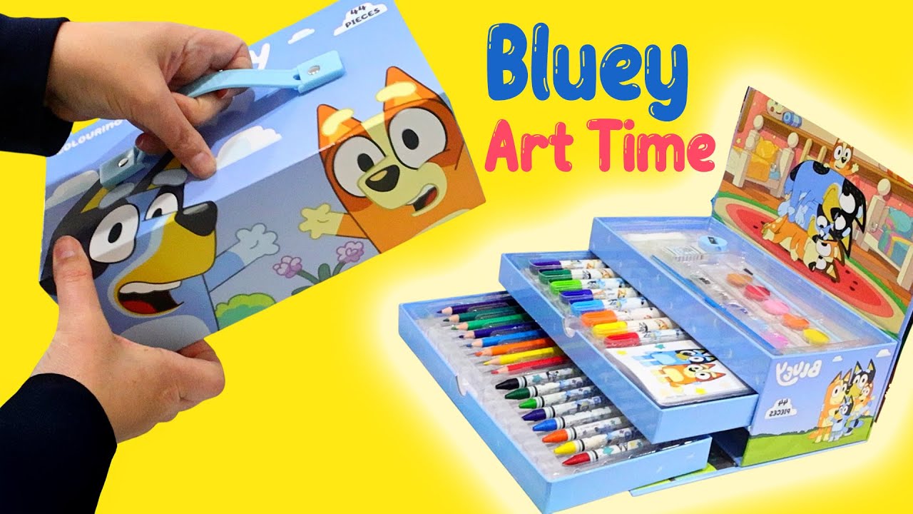 Bluey Art Activities & Coloring Books