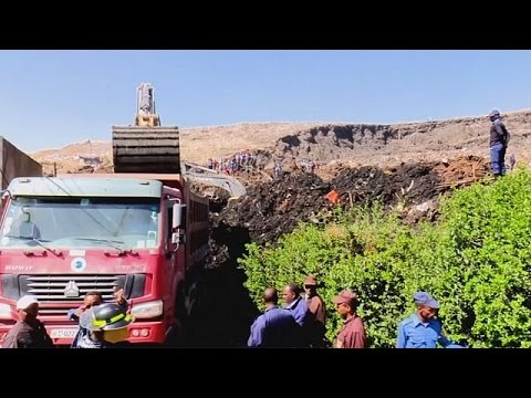 Etiópia: Deslizamento de terras em lixeira faz 30 mortos