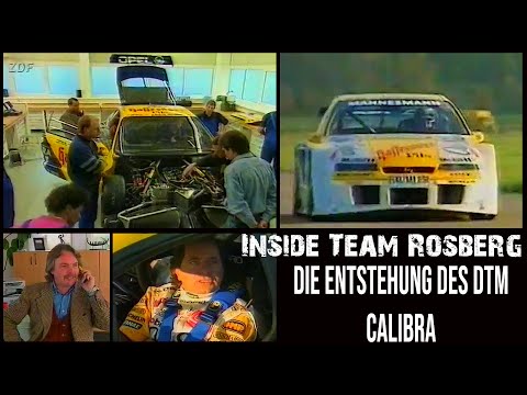 INSIDE Team Rosberg  DTM ITC Opel Calibra V6 1995
