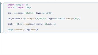 How to Create Gradient Image using NumPy (Simple & Easy)