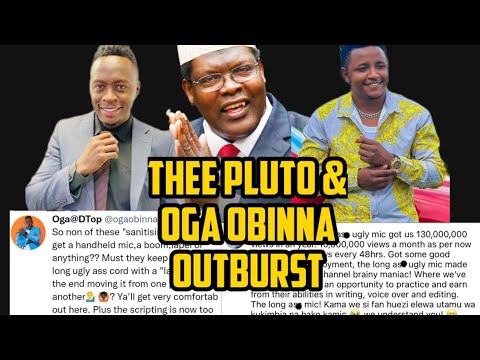 THEE PLUTO OUTBURST WITH OGA OBINNA ON TWITTER  AND MIGUNA MIGUNA HOME COMING - CHAT SPOT