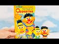 SESAME STREET Bert Ernie S First Book Of OPPOSITES Read Aloud Along