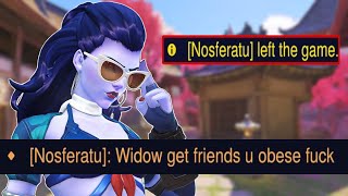Making People RAGE QUIT With Widowmaker In Overwatch 2!
