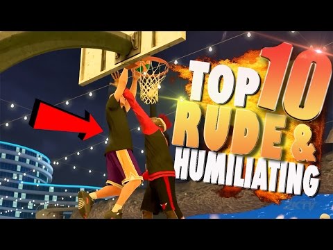 NBA 2K17 TOP 10 Most RUDE & HUMILIATING Park Plays Of The Week