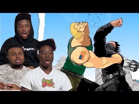 Winter Soldier Vs Guile - Super Soldier Clash Reaction