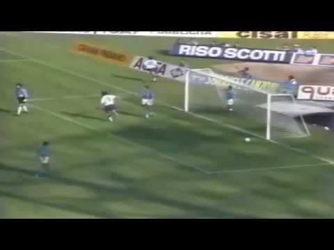 Roberto Baggio amazing goal vs Napoli / Serie A 1989-1990