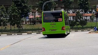 SMB3059Y(SEDEP 138) On Service 806 At Yishun Avenue 2. Ft. SMB96J Service 171