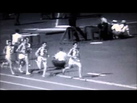 Herb Elliott's blistering finish: Mile,Melbourne 1960