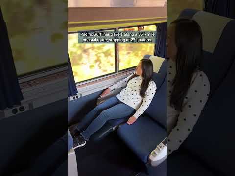 Amazing Ride with Amtrak Pacific Surfliner!