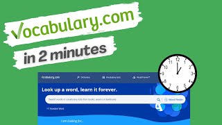 Vocabulary.com App Review (2025) | Full App Walkthrough in 2 Minutes
