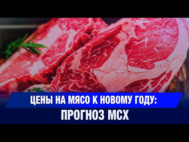 Цены на мясо к Новому году: прогноз МСХ