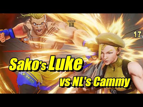 Street Fighter V: Sako (Luke) VS NL (Cammy)