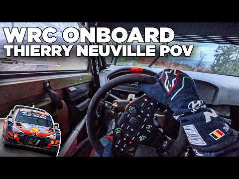 THIERRY NEUVILLE ONBOARD | Hyundai i20 WRC | FLAT OUT at Testing