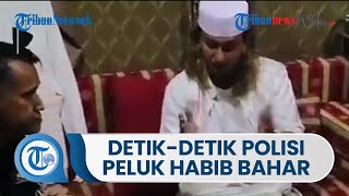 Detik-detik Ditreskrimum Polda Jabar Serahkan SPDP dan Peluk Habib Bahar bin Smith, Ini Kata Netizen