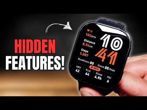 10 Hidden Features on Amazfit Bip 6!