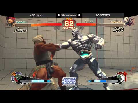 Winners Top 8 #4 - Infiltration(Akuma) vs PoongKO(Seth)