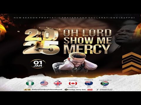 OH LORD SHOW ME MERCY || NSPPD || 1ST JANUARY 2025