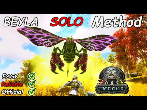 ARK Fjordur: Beyla EASY And SOLO Boss Fight