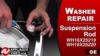GE Washer Off Balance Suspension Rod Repair and Diagnostic