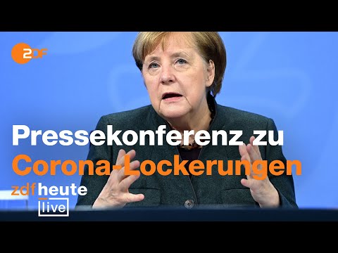 Merkel nach Corona-Gipfel: Welche Lockerungen kommen jetzt? Welche Regeln bleiben? | ZDFheute live