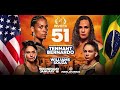 Invicta FC 51: Tennant vs. Bernardo on Wed. Jan. 18 at 9 p.m. ET LIVE on Fight Network