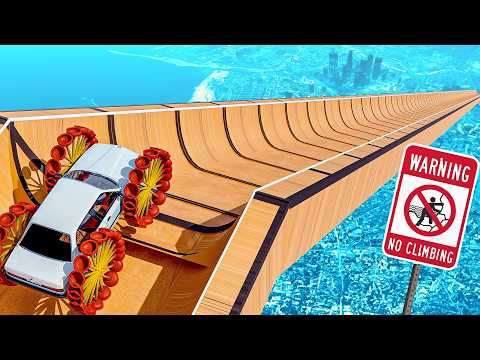 Plunger car vs mega ramps in GTA 5