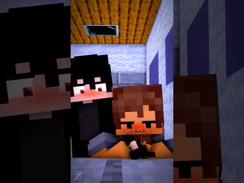 Minecraft Animation Story love boy  ( Reelmy x Ealil kiss )